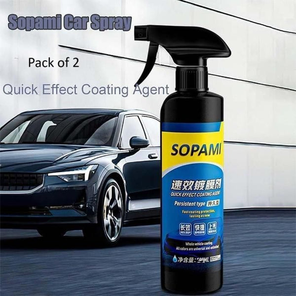 Sopami Nano Ceramic Car Coating Spray – 50ml (Pack of 2)