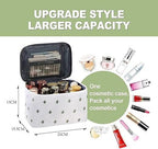 Travel Toiletry Bag with Multiple Compartments – Portable Cosmetic Organizer