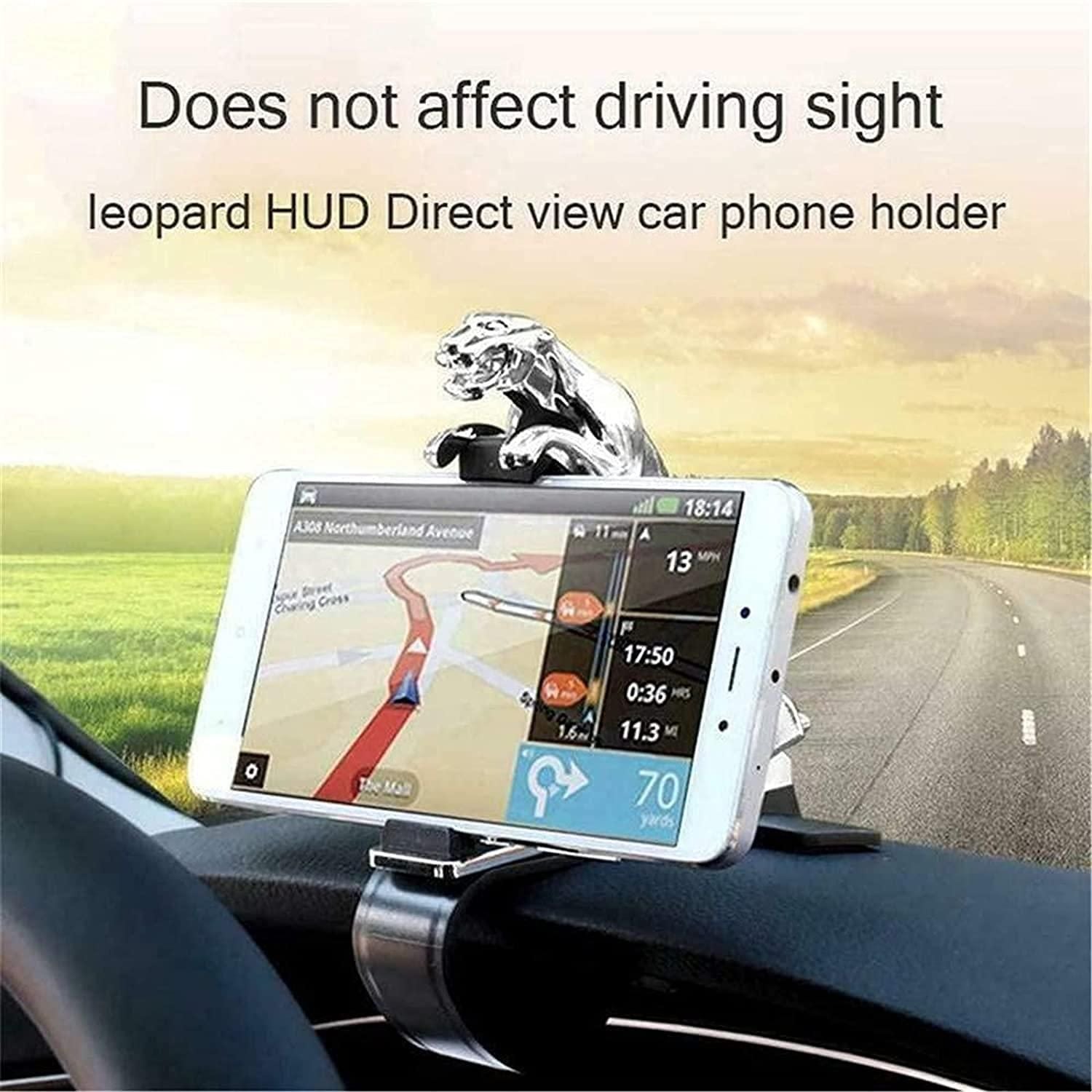 Jaguar Dashboard Phone Holder for Car – Anti-Slip Silicone Mobile Stand
