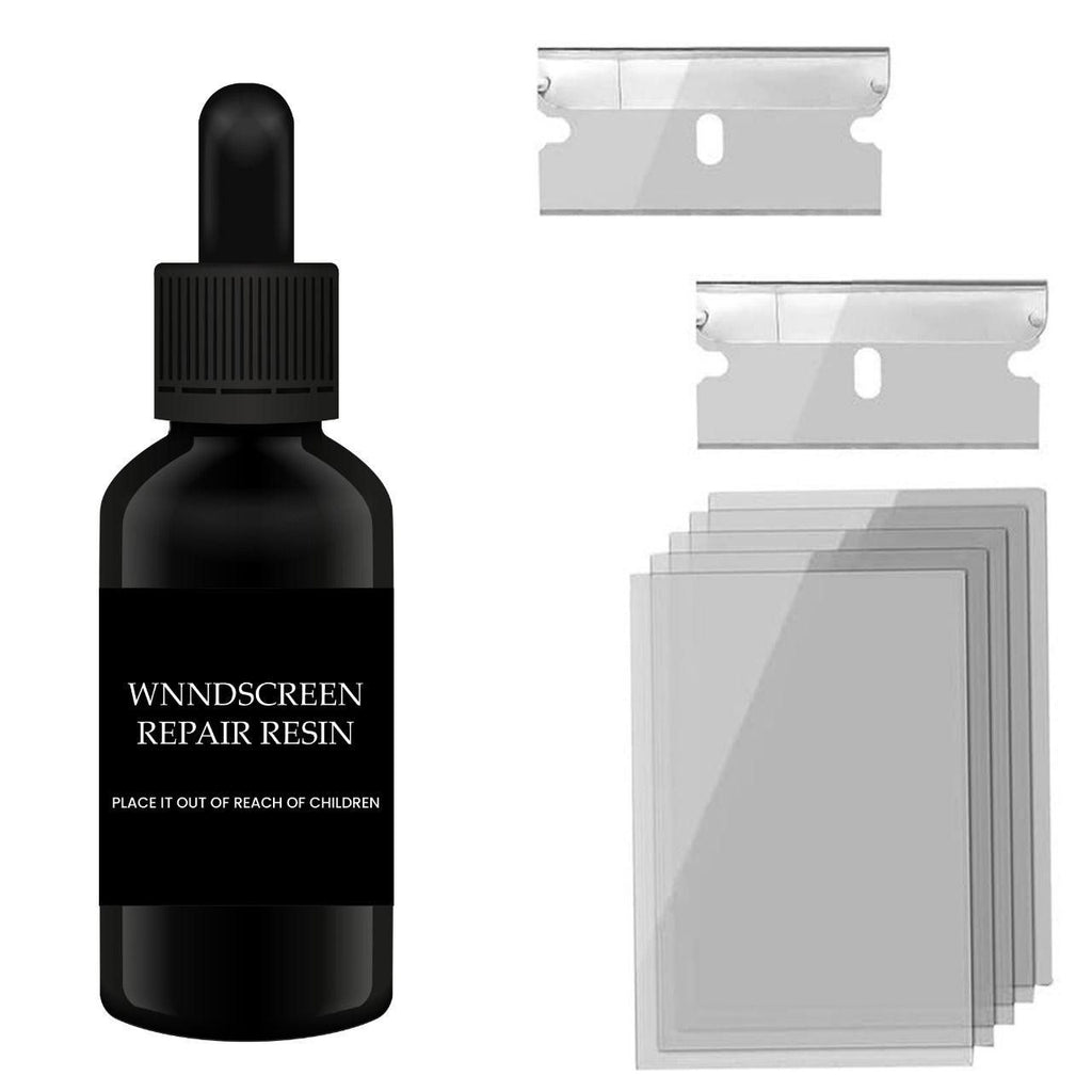 Windshield Glass Repair Resin Kit – Crack & Chip Fix (Pack of 2)