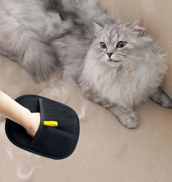 Double-Sided Pet Hair Removal Gloves – Reusable Lint & Fur Cleaner (Pack of 2)